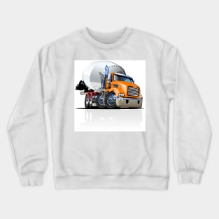 Cartoon mixer truck Crewneck Sweatshirt